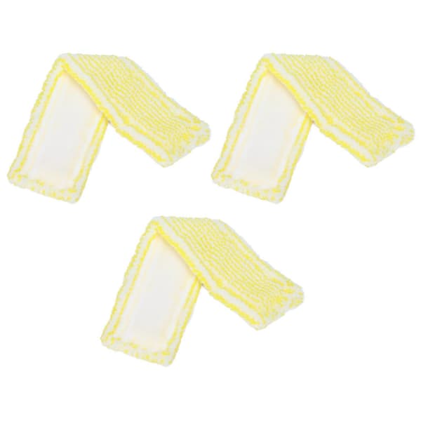 3 stk. Mikrofiber Vindusvasker Pad Erstatning Passer for Karcher WV2 WV5 Vindusvasker