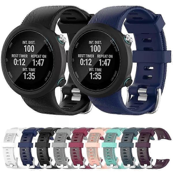 Til Garmin Swim 2 Silikone Urrem s20241212534 Purple