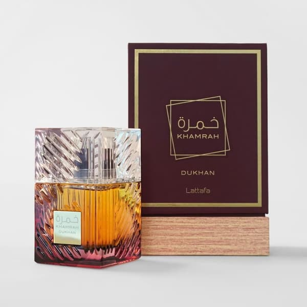 (Påskekampagne) Lattafa Parfumer af høj kvalitet - Khamrah EDP 100ml brown 100ml