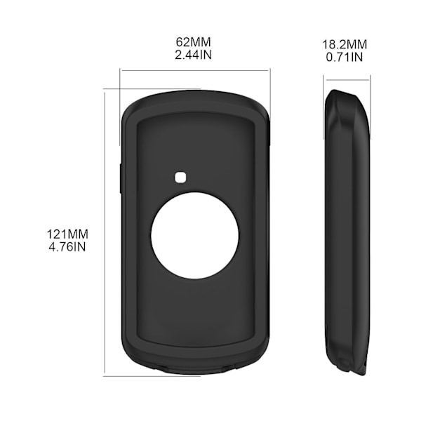 Silikonskal för GarminEdge 1040 GPS Cykeldator TPU-fodral