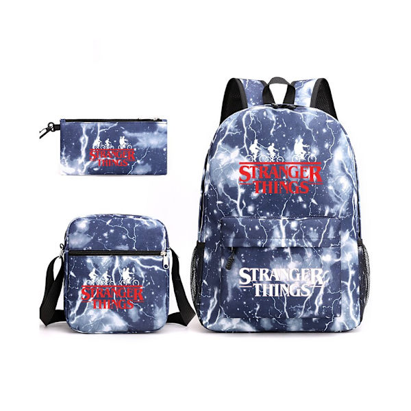 Rygsæk, penalhus, madkasse Backpack