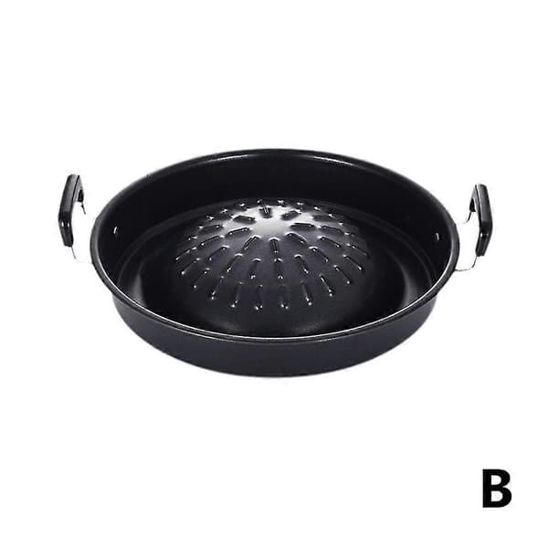 Thai Grillpanna i Restaurangstil med Shabu Shabu-matlagning Black