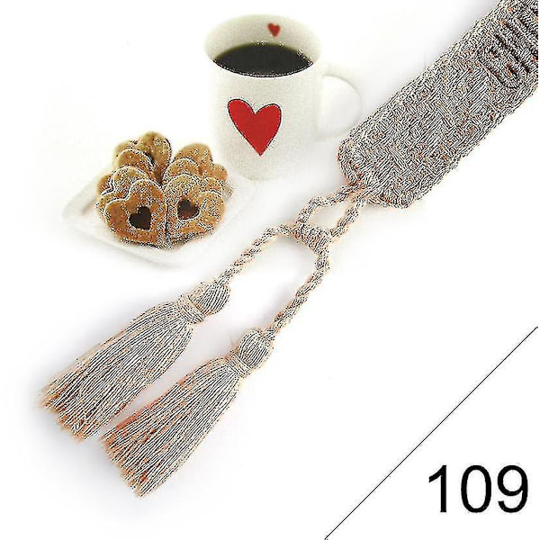 Justerbart handflätat armband med fransar-e 109