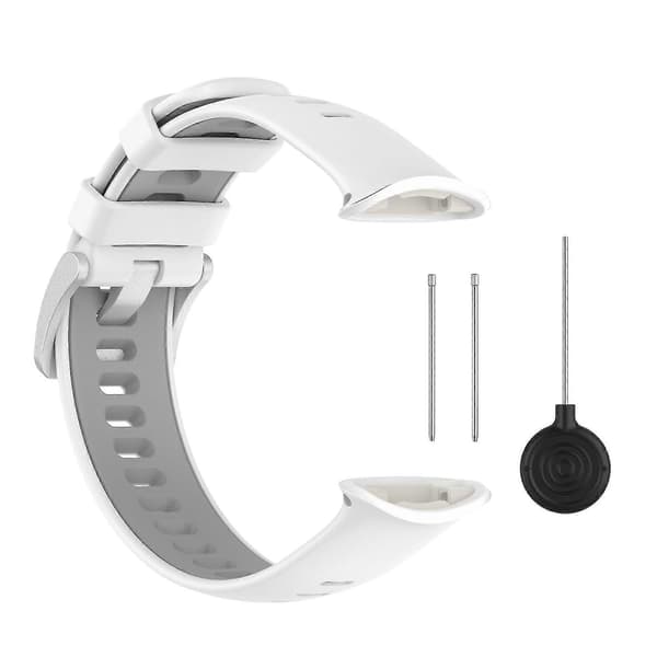 Silikone Urrem Til Polar Vantage V2 White Grey