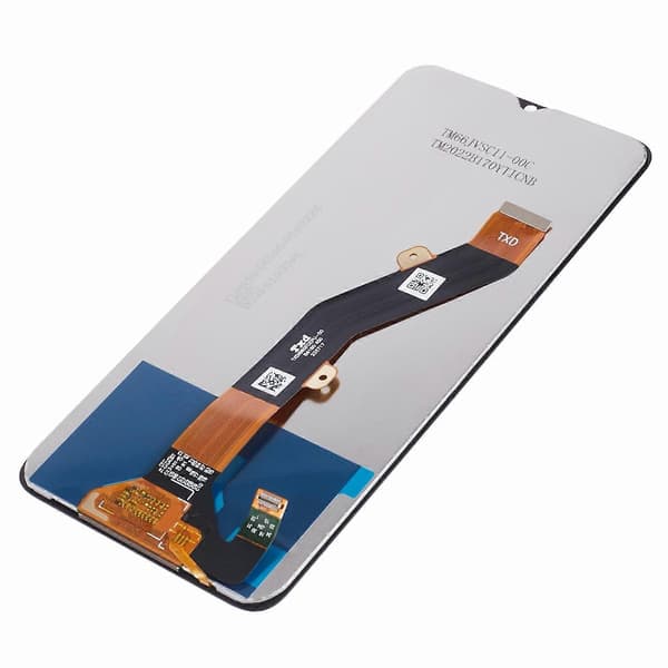 Til itel A70 Grade C LCD-skærm og digitizer samling (uden logo)