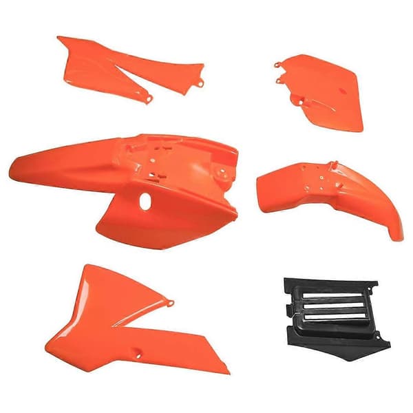 Kåpa Karossdelar Kit Orange för 50 SX 50CC 50SX