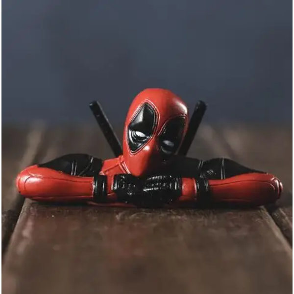 7cm X-MAN DeadPool Superhjälte Söt version Figur Modell Leksaker Bilhänge 3 pack by bag