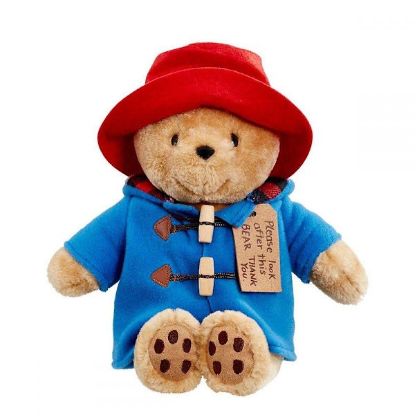 Klassisk Paddington Teddybjörn - 21 cm - Samlarobjekt Mjuk Leksak