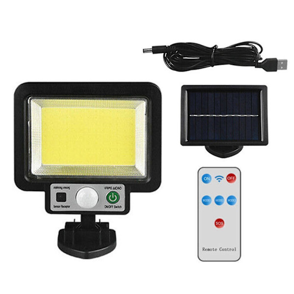 Solar Utomhus 280000lm Ip65 Staket Gård T