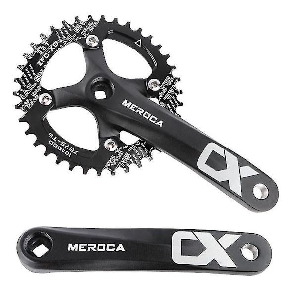 MTB Vevparti 30t-42t 104bcd Smal Bred Fyrkantshål Enkel Kedjekrans Vev