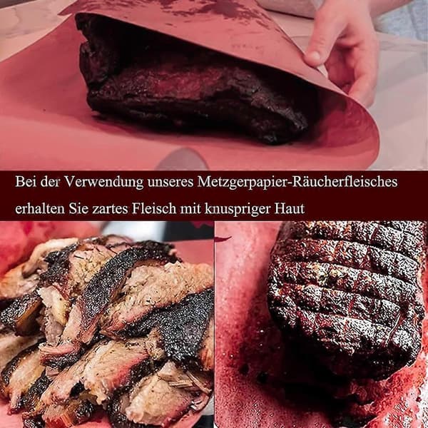 Slaktarpapper rosa, BBQ kraftpapper originalet