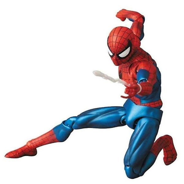 Mafex Modellfigur Marvel The Amazing Spider-man Comic Ver. Actionfigur Modell Fans Gåva[HK]