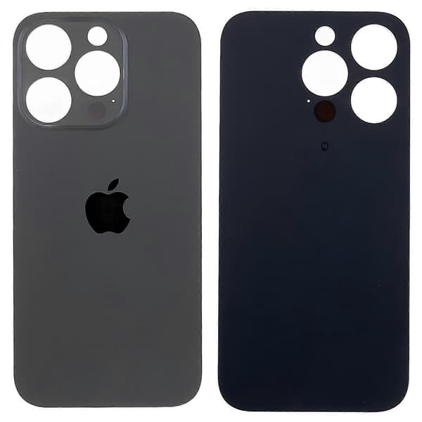 Batterideksel for iPhone 14 Pro Max, reservedel for reparasjon (Stort hull)