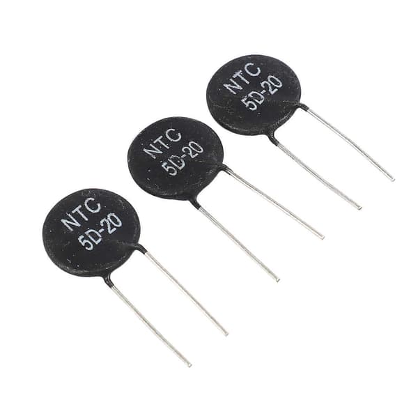 Sensing Inrush Current Limiter Termistor 5D-20 5 Ohm black