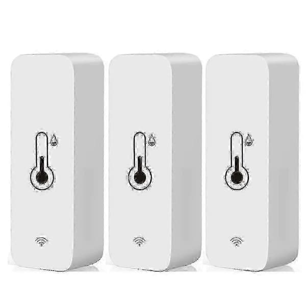 3X WiFi Temperatur Fuktighet Hygrometer Sensor 5 5