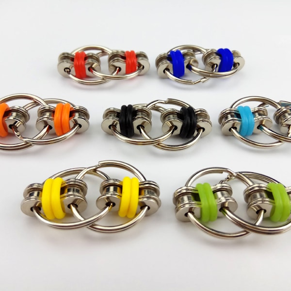 st Cykelkedja Fidget Leksak, Svart black