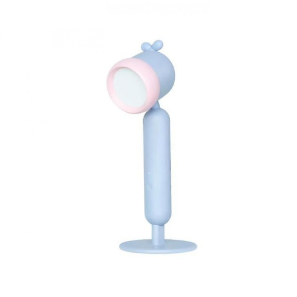 Bordslampa för barn USB -laddningsbar läslampa med ögonskydd (blå)