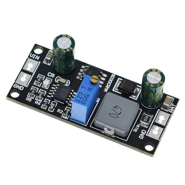SD30CRMA MPPT Opladningscontroller Modul Justerbare spændinger Output Solcellesystem Komponent til Hjem Udendørs Solcelleløsning 18V