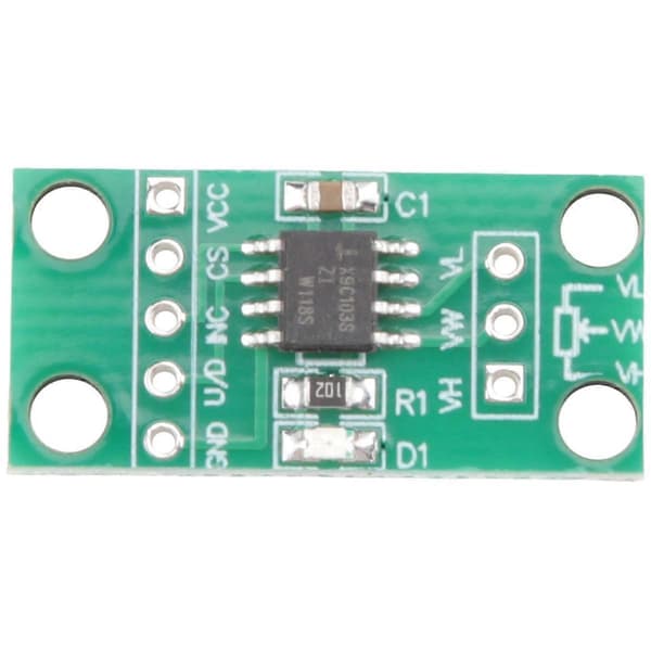 X9C103S Digitalt Potensiometermodul