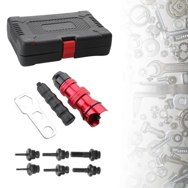 Elektriska nitpistoler Nitmutterpistoler Elektriska nitmutterpistoler Adapter M3-M10 Manuell nitpistol Elektrisk borrnitning black box