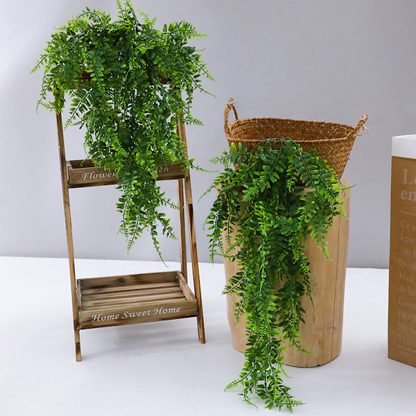 2 stk. Kunstige planter udendørs Kunstige potteplanter Fake P