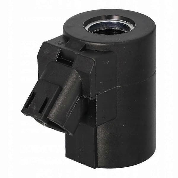 24V DC 17W Hydraulisk Solenoidventil Spole 280151 för Hydrauliska System Black