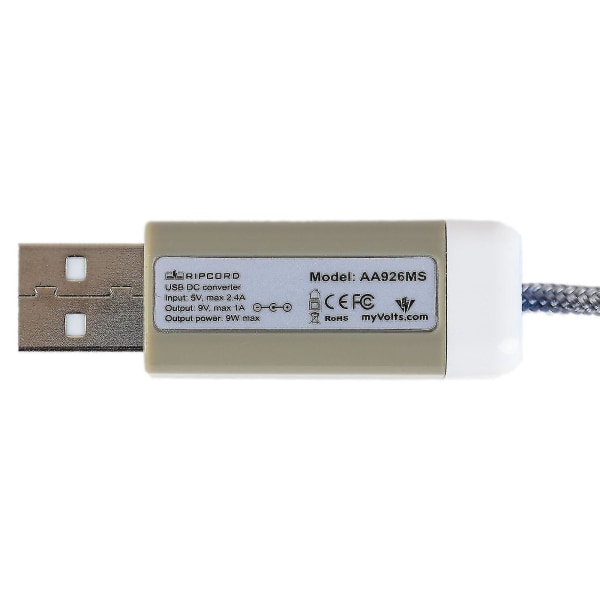 9v power kompatibel med Kettler Giro P motionscykel Ripcord USB