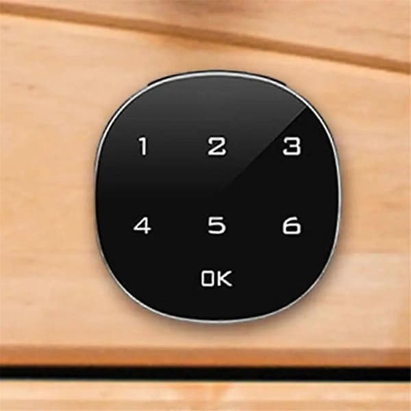 Skabslås Kombinationslås Kodeaktiveret Smart Skabslås B As Shown