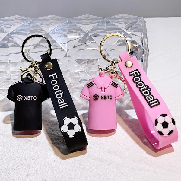 Fodboldstjerne Nøglering Messi Trøje Model Figur Souvenir Taske Hængende Ornament Nøgle Tilbehør Børns Legetøj Fødselsdagsgave