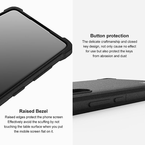Skal för ZTE nubia Magic 8 Pro 5G/nubia Magic 8 Pro+ 5G Mobiltelefon Fyrhörns Airbag TPU Matt
