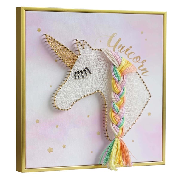 Unicorn Crafts - String Art Set för Flickor med Ljus Craft Set