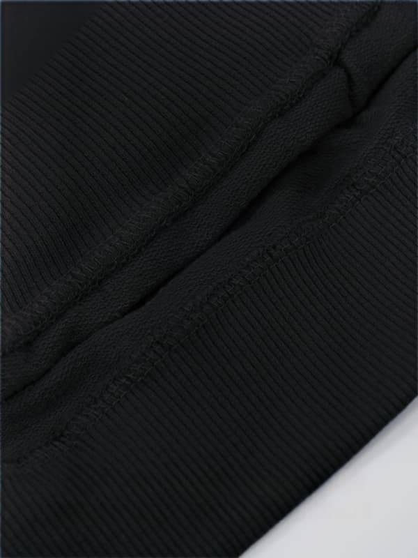 Tilfældig 2 stk. Hættetrøje til kvinder Langærmet pullover med lommer Mixed Color M