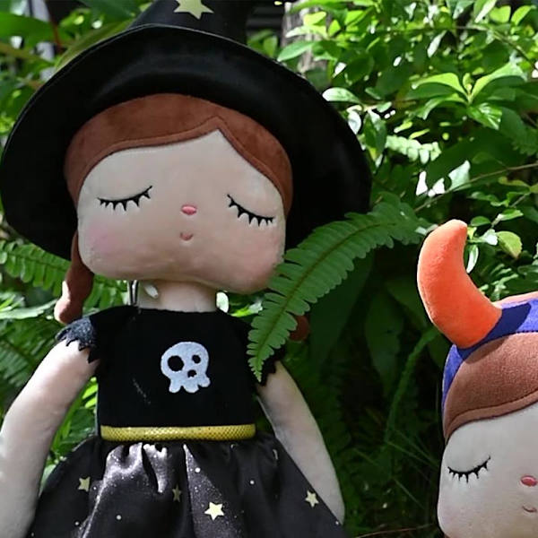 Søt Metoo Kanin Plysjdukke Myk Utstoppet Leke Barn Kosepute Gave Witch