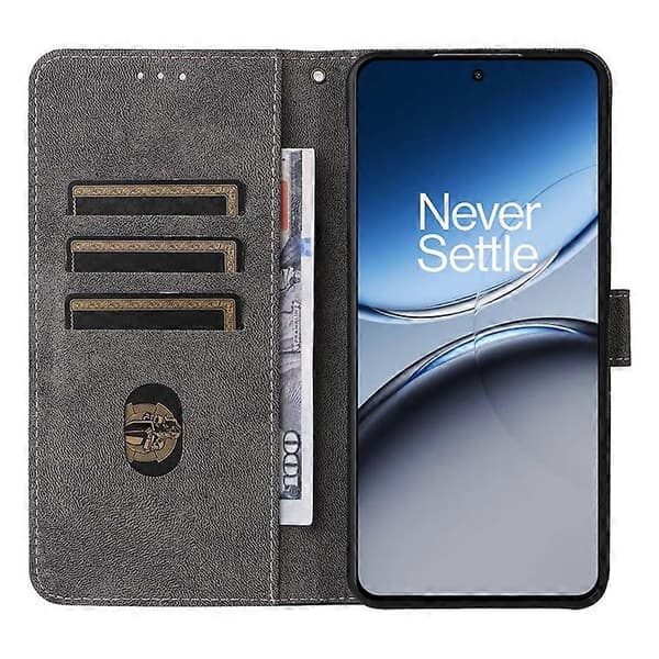 Kompatibelt OnePlus Nord 4 Plånboksfodral RFID PU Läderfodral Ställ Blue