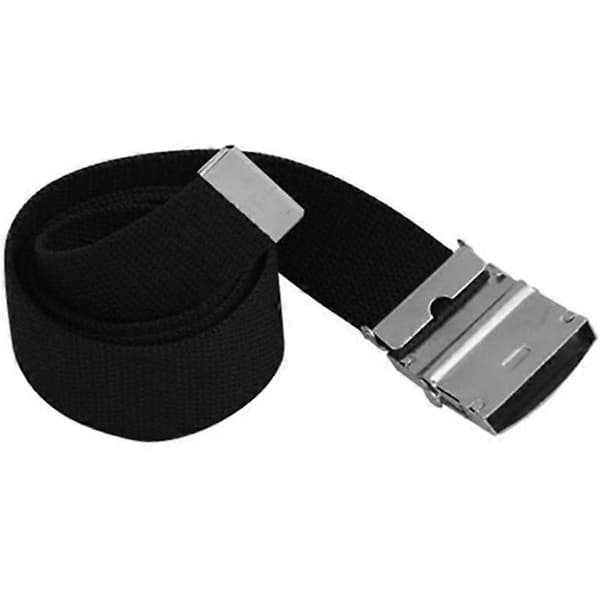 Tygskärp midjeband Svart Herr 38mm black