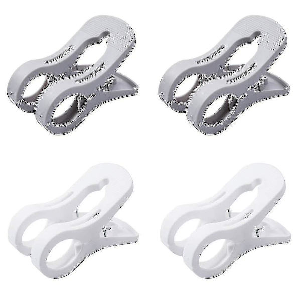 Clip Functal Quilt Clip Sklisikre Klesklyper Strandhåndkleklemmer (4 stk,, )