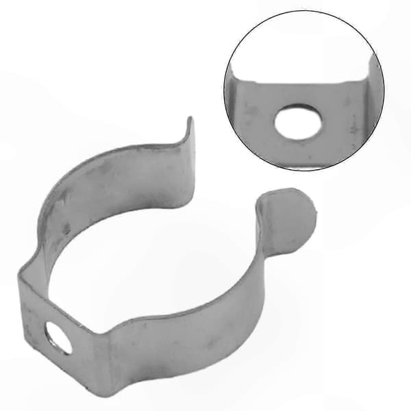 Terry Clips i rustfrit stål til fjeder, 10 stk. 10mm