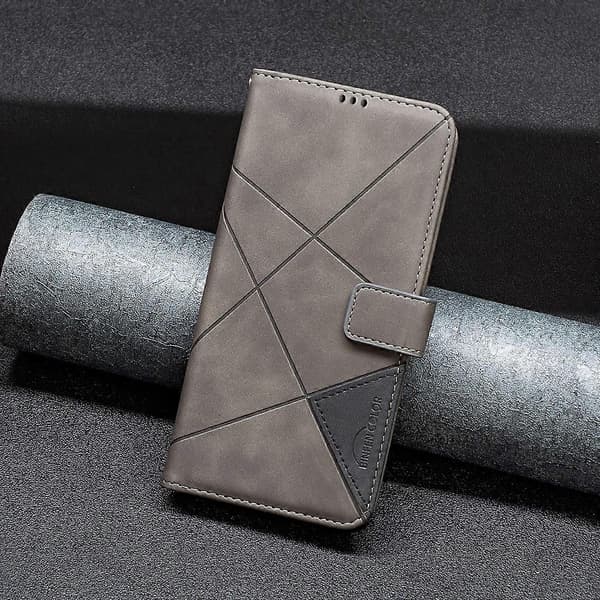Läderfodral för Motorola Moto G85 Grey