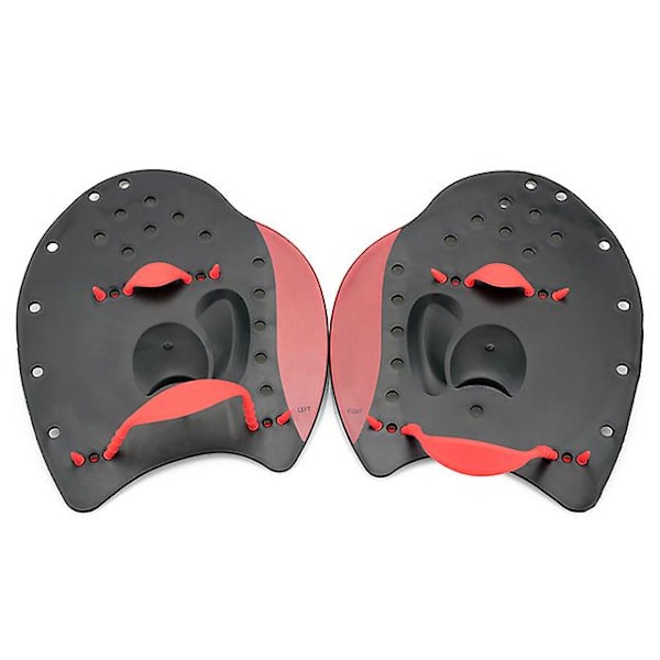 Hand Paddles Simning | Simtillbehör | Sporttillbehör | Simhandskar Red S