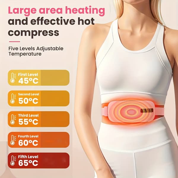 Abdominal massageapparat, USB genopladelig LED-display 1