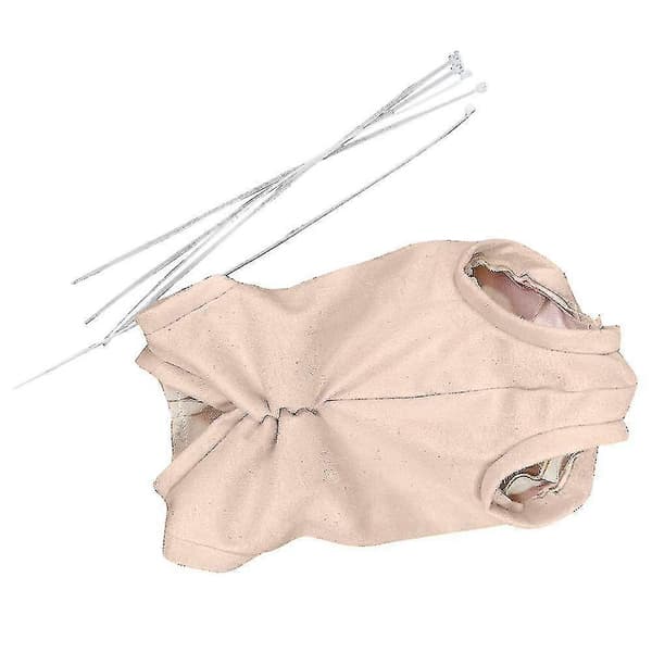 18-28cm Fullständiga Lemmar Leksaker Solid Simulering Återfödd Docka Tillbehör Kit Tygkropp Mjuk 28cm