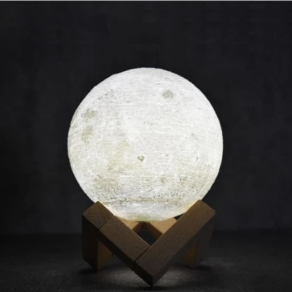 REMAKE Lampa - Månlampa - 18cm - Justerbar Färg Multi Color 18cm