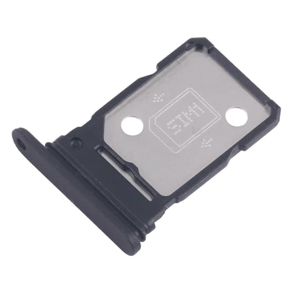För Nothing Phone 2A SIM-kortsfack + SIM-kortsfack Black