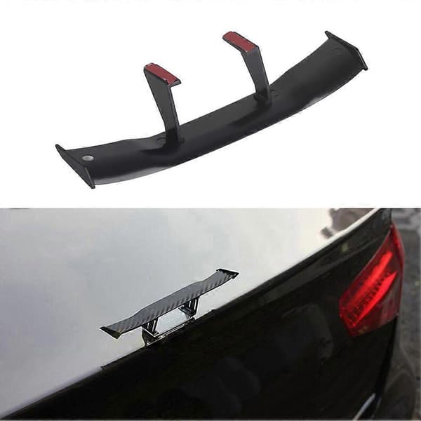Mini Spoiler Bil Auto Hale Dekorativ Spoiler Vinge Kulfiber Spoiler