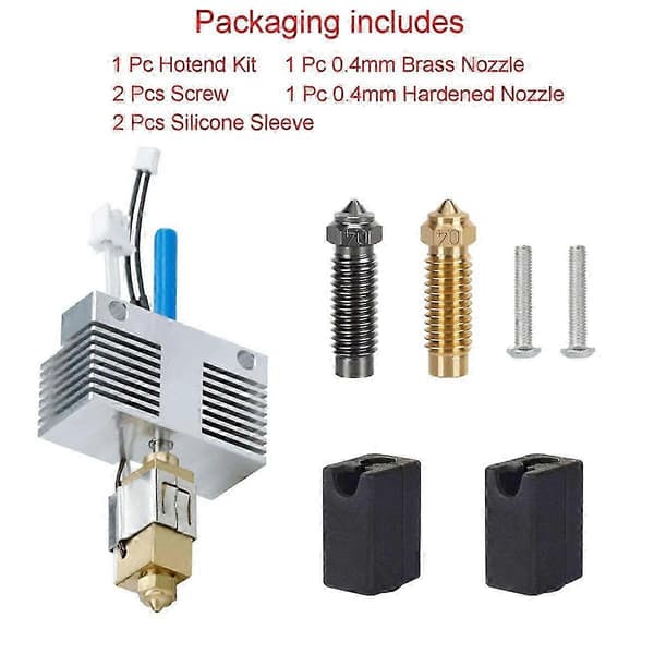 Hotend for Neptune 4 Plus/Max Skrivehode Ekstruder Hot End Kit 2025