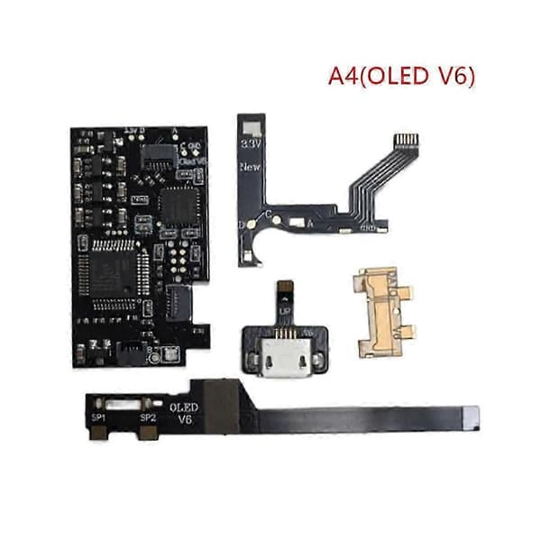 Helt nyt 1 sæt opgraderbart flash-hukommelse til NS Oled/Lite/Core/OLED V6 Core Chip Rp2040 spilkonsol