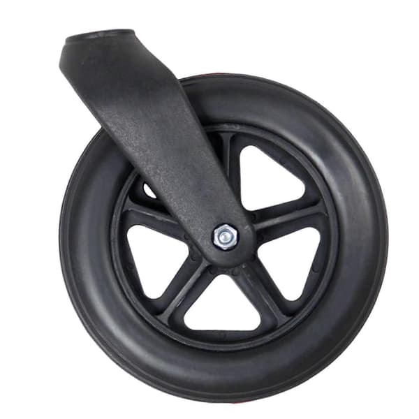 Rullestol Kompatibel med Front Solid Hjul Fortykket ABS 6 Tommer 8Inch Wheel Kit
