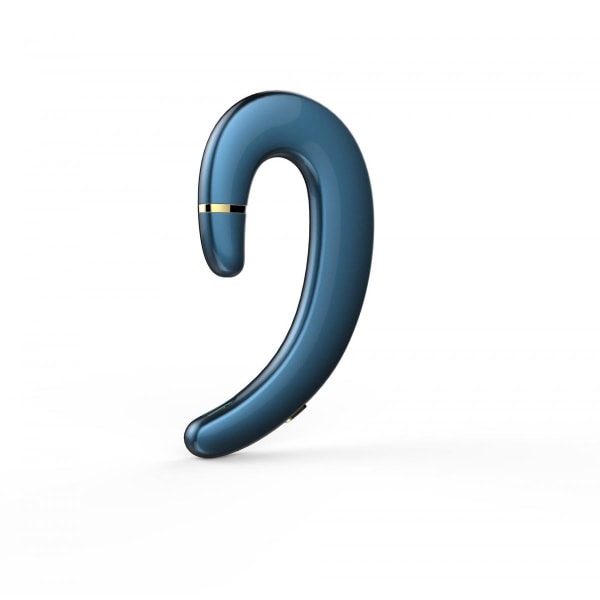 Single Over-Ear Bluetooth trådlösa hörlurar, blå