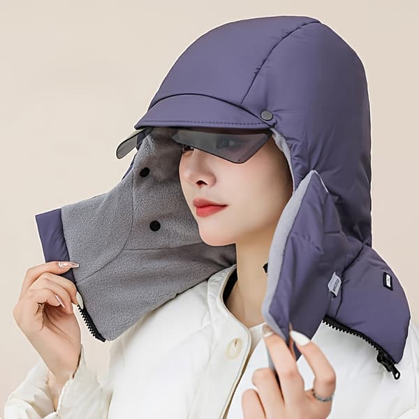 1 stk., Unisex Udendørs Tyk Skihue Blue
