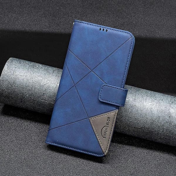 Läderfodral för Motorola Moto G85 Blue
